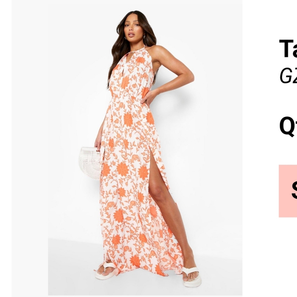 Floral Maxi Dress Tall